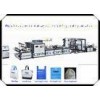 Single Phase Non Woven Bag Making Machine / Equipment For Nonwoven Handle Bag