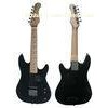 Black 30 Inch 22 Fret Wooden Toy Guitar Single Coil Guitar 18.70" / 475mm String