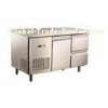 One Door Two Drawers Stainless Steel Freezer For Meat Storage , 225L