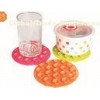 Repeated Use Silicone Kitchen Tools Double Side Silicone Suction Cup / Bowl Mat