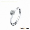 European style popular woman wedding crystal ring