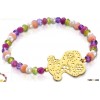 Stainless Steel Rings, Earrings, Pendant, Necklace Jewelry colorful bead bracelet