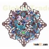 Flower- Shaped Brooch