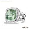 David Yurman Jewelry 14mm Albion Ring with Prasiolite