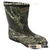 Half Boot Type Camouflage Neoprene Rubber Boots