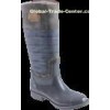 Warm Fleece Lining PVC Rain Boots Women