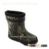 Camouflage Neoprene Rubber Rain Boots For Kids