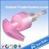 Pink and transparent Lotion Dispenser Pump top , plastic soap pump