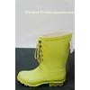 Yellow Bowknot Rubber Half Rain Boots Wear-resistant And 36 Size