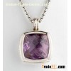 David Yurman 20mm Amethyst Albion Enhancer