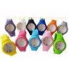 Customized Silicone bracelet watch , japan movt watch For Kids