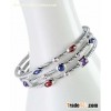 David Yurman inspired jewelryThree-Row Berry Confetti Bracelet