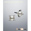 David Yurman 6mm Cable Pearl Stud Earrings