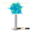 Silicone Labret with Crystal Body Lip Labret Ring