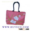 Ladies' Handmade Floral Silk Handbag