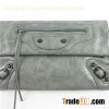 Buckle Leather Clutch