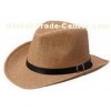 Black Western Straw Cowboy Hat