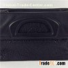 Elephant Print Leather Clutch