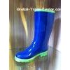 Size 41 Environmental Blue Half Rubber Rain Boots For Summer