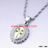 real four Leaf Lucky Clover necklace Jewellery,lucky shamrock,Shamrock jewelry,good luck Jewelry,