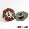 Custom Enamel Poppy Badges