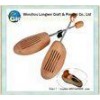 Adjustable cedar wood shoe stretcher , Spring mens wooden shoe trees