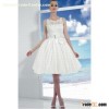 Longueur genou Robe de Mariee Courte