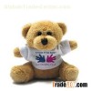 Plush Teddy Bear With T-shirt For Promotion