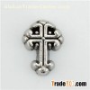 Silver Vintage Cross Floating Charm
