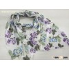 100% polyester printed scarf