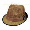 Linen Sinamay Hat with Grosgrain Band and Button ladies sinamay women church hats