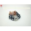 Large Soft Cute Hair Scrunchies Pattern Clear Elastic Hair Bands