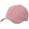 Printing / Flat Embroidery 58cm Pink Ladies Baseball Caps With Adjustable Velcro Buckle