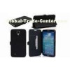 Goatskin Mobile Phone PU Leather Case For Samsung Galaxy Mega 6.3 i9200 i9205 , Flip Type