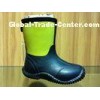 Size 24 Outdoor Children Waterproof Half Rain Boots Dirty-resistant