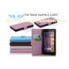 Shock Resistant PU Leather Mobile Phone Case Sony Xperia L36H Phone Wallet Pouch