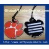 2D Embossed Personalized Soft PVC Luggage Tag for Travel with Rubber or Silicone