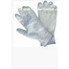 XL Safety White PU Coated Glove with Knitted Seamless Nylon Liner