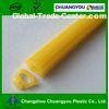 Yellow Wooden Door PVC Sealing Strip Standard Rubber Seal Strips