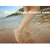 Custom gold body tattoo stickers long lasting , ankle realistic temporary tattoos
