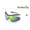 Unisex Mirror Polarized Sport Sunglasses , Comfortable Cycling Glasses