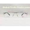 Custom Made Z-Ti Pure-Ti Semi-rim Near-sighted Black Gray Charmant Optical Frames ZT11763