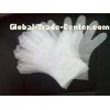 Clear large phthalate free Disposable Poly Gloves adequate thickness