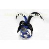 Ladies Carnival Venetian Masks With Hand Painted Glitter 15 Inch For Gift