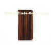 Wooden Customizable Cell Phone Cases Apple iPhone 6 Real Leather Back Covers