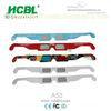 Disposable Cardboard Paper Hand - Held Fireworks 3D Glasses With 0.18mm Polarized Light Lens