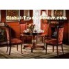 Walnut Luxury Dining Room Furnitre 150cm Round Dining Table Wooden