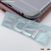 customize laptop logo sticker ACER logo sticker silver plate sticker