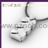 Personalized assembling pendants made of stainless steel