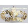 Gorgeous Womens Metal Masquerade Mask For Festival Celebration